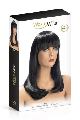 Perika Emma Long brun 540364-1